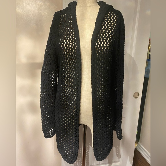 Sweaters - Rebecca minkoff  XL cardigan with hoodie